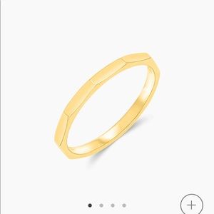 Solid 14K gold ring